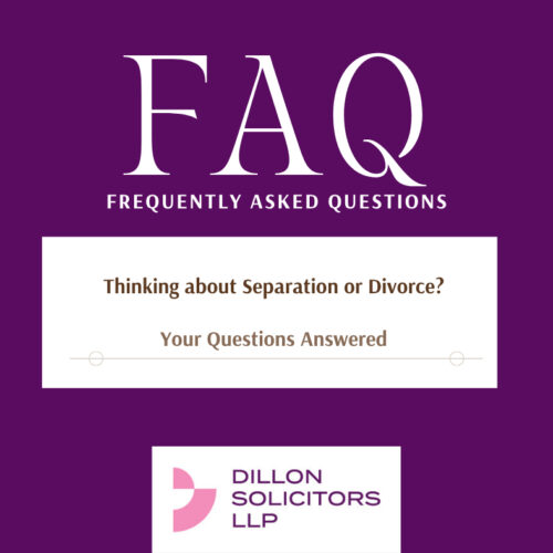 FAQ on divorce or separation queries answered by legal experts.