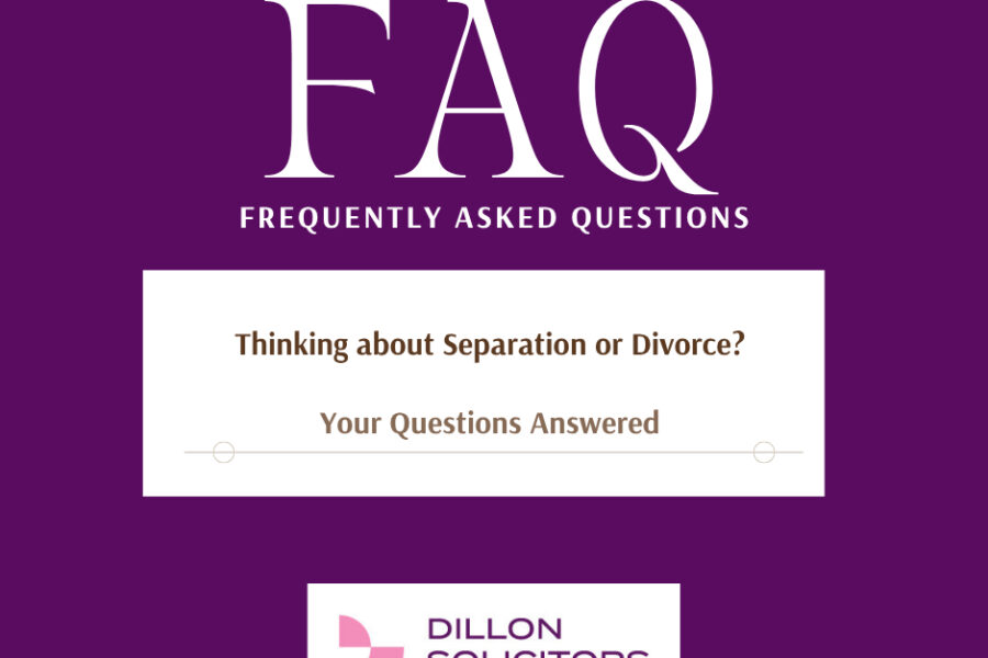 FAQ on divorce or separation queries answered by legal experts.