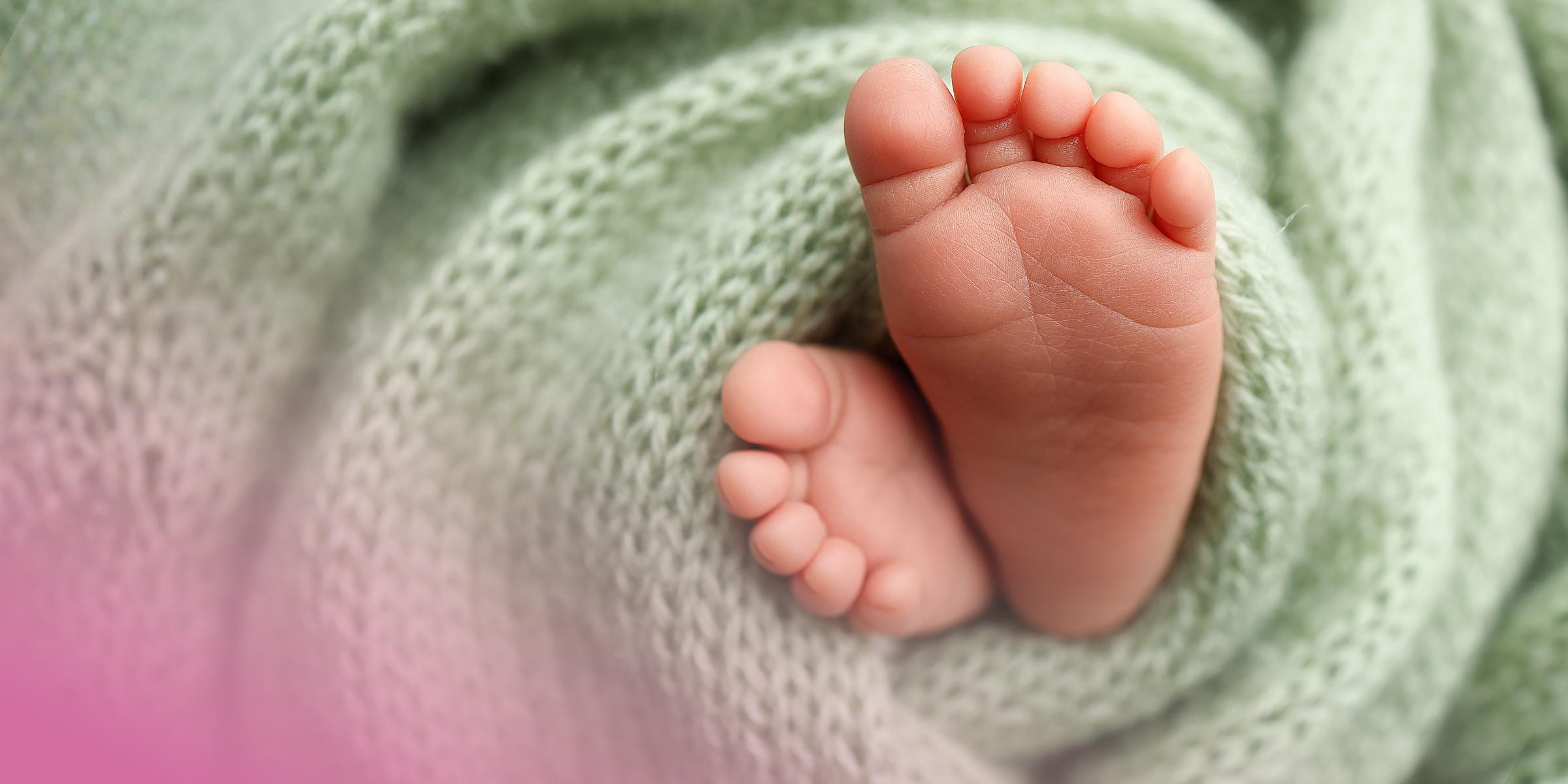 newborn baby feet